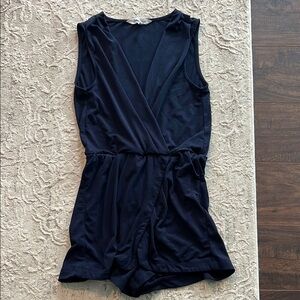 Elegant Navy Blue Sleeveless Jumpsuit